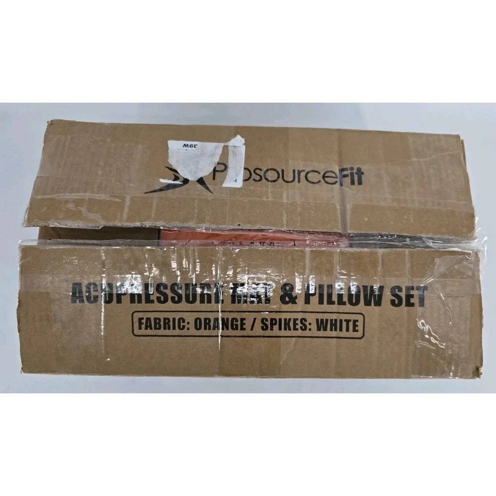 Acupressure‎ Mat and Pillow Set for Back/Neck Pain Relief and Muscle Relaxation